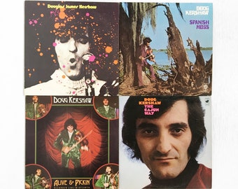 Doug Kershaw Vinyl Records Lot of 4 Albums Country and Western