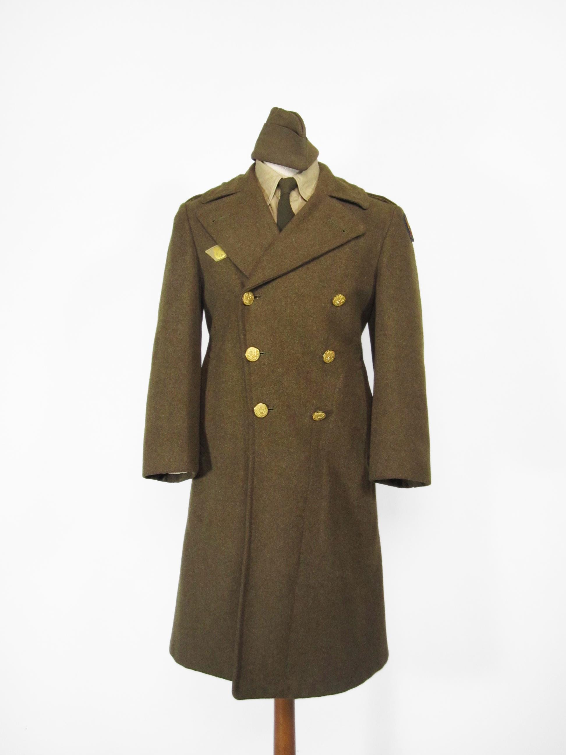 1940s Army Trench Coat - Etsy