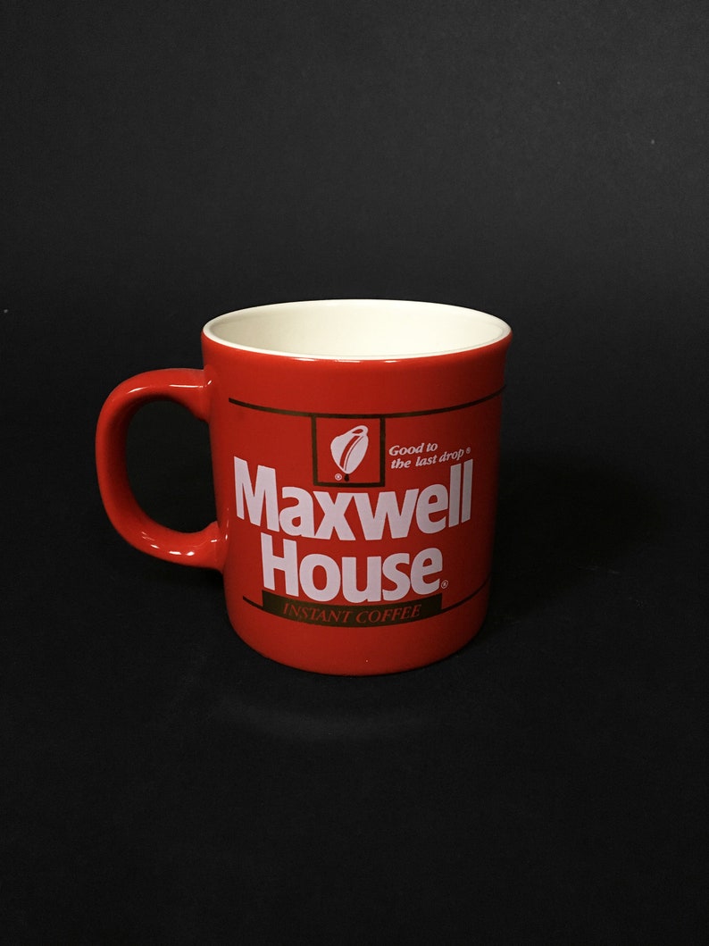 Tasse Vintage St. Louis Blues NHL 1988 Maxwell House - Cadeau Promotionnel Hockey (Occasion)