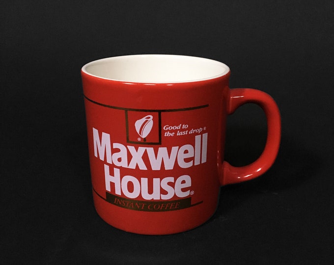 Vintage Maxwell House Coffee Mug 80s Ceramic England - Etsy