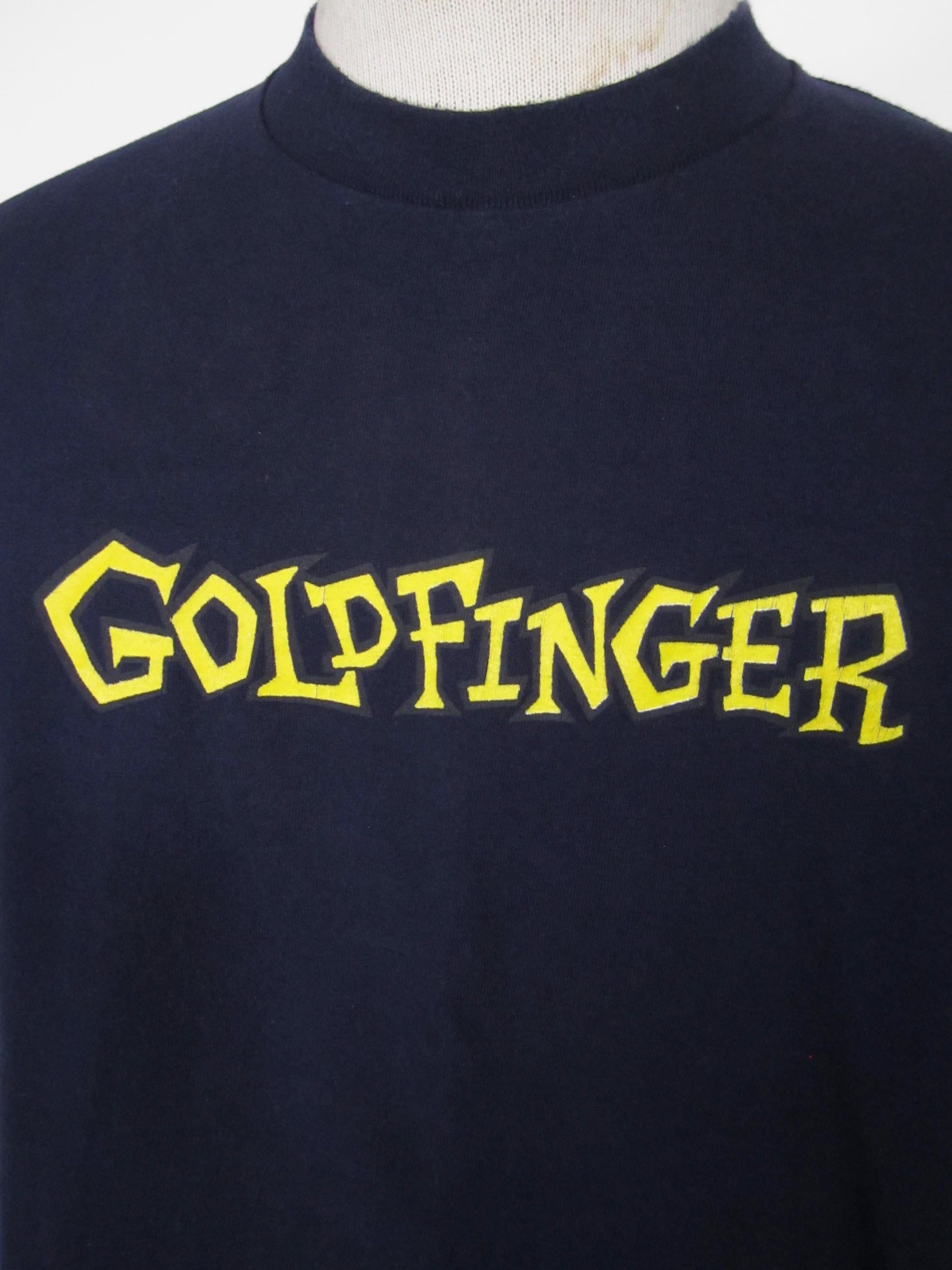 Vintage Goldfinger T-shirt 90s Giant Punk Ska Cotton Tee - XL - Etsy