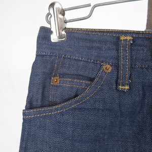 Vintage Levi's Shorts 70s Denim Cutoff Blue Jean Shorts Youth Size Medium image 3