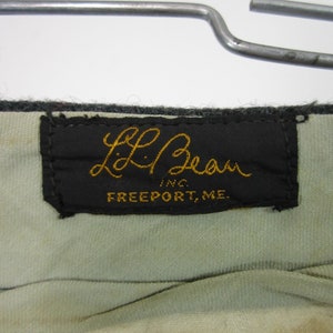 Vintage 50s LL Bean Wool Pants Adirondack Plaid Heavyweight - Etsy