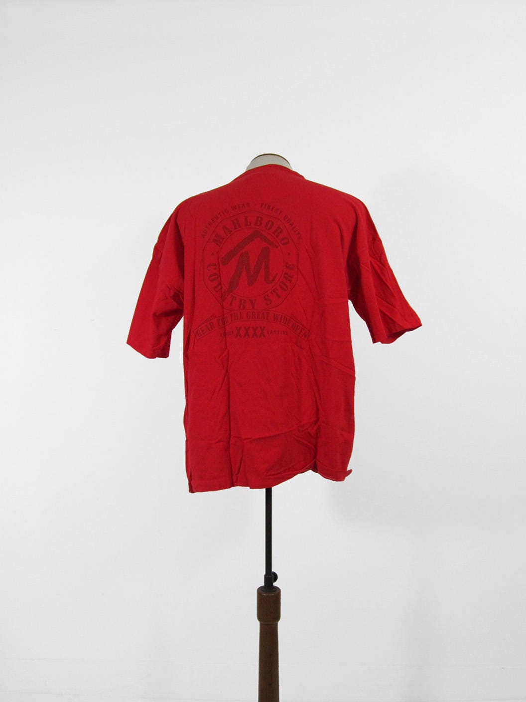 90’s Marlbolo Pocket T-shirt VIntage Marlboro TShirt Size L Cigarette Pocket Tee Made