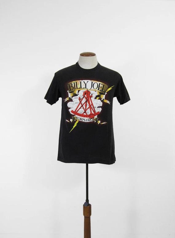 Vintage 80s Billy Joel Storm Front T-shirt on the Good Die
