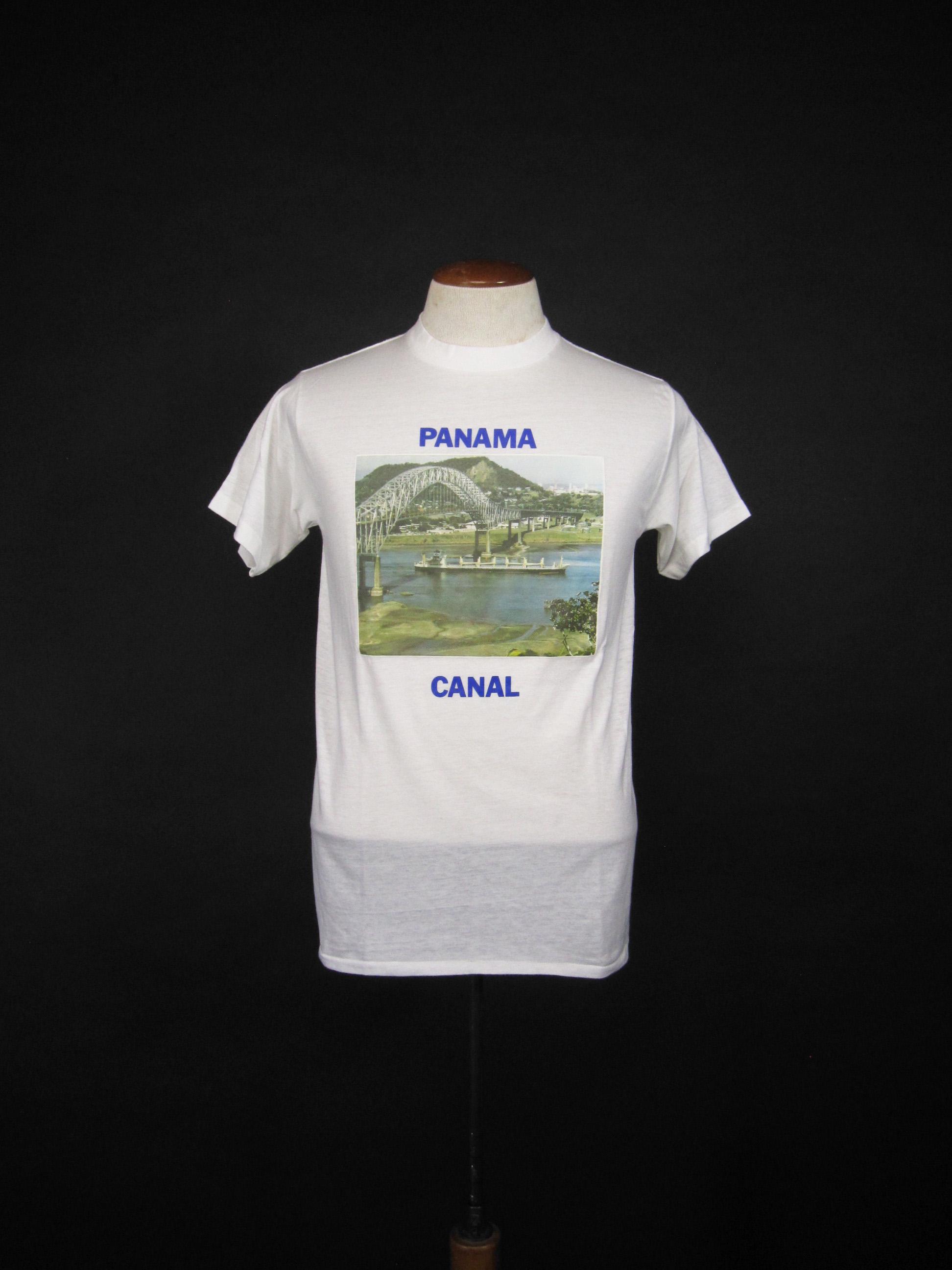 Vintage Panama Canal T-shirt Soft and Thin - Medium