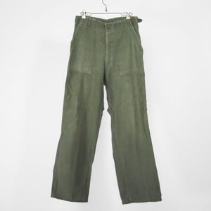 パンツ 1970s US ARMY BAKER PANTS modified 70's U.S.ARMY BAKER PANTS OG-107 W30L31 70年代 ベイカー