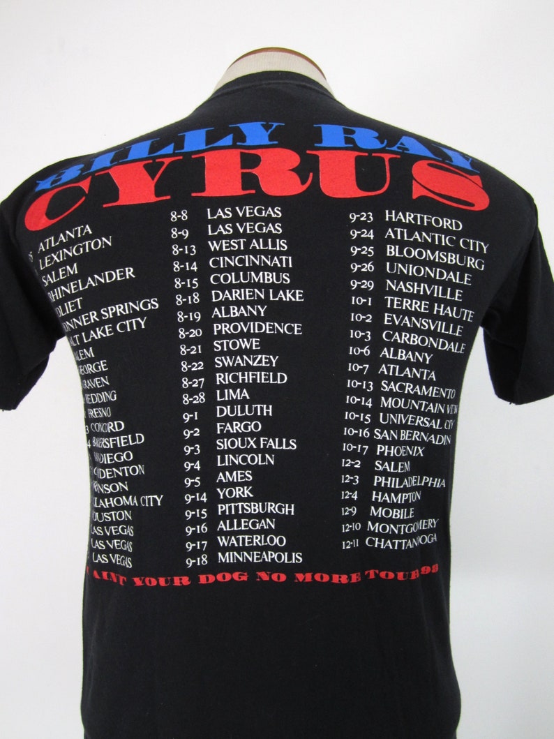 vintage billy ray cyrus t shirt