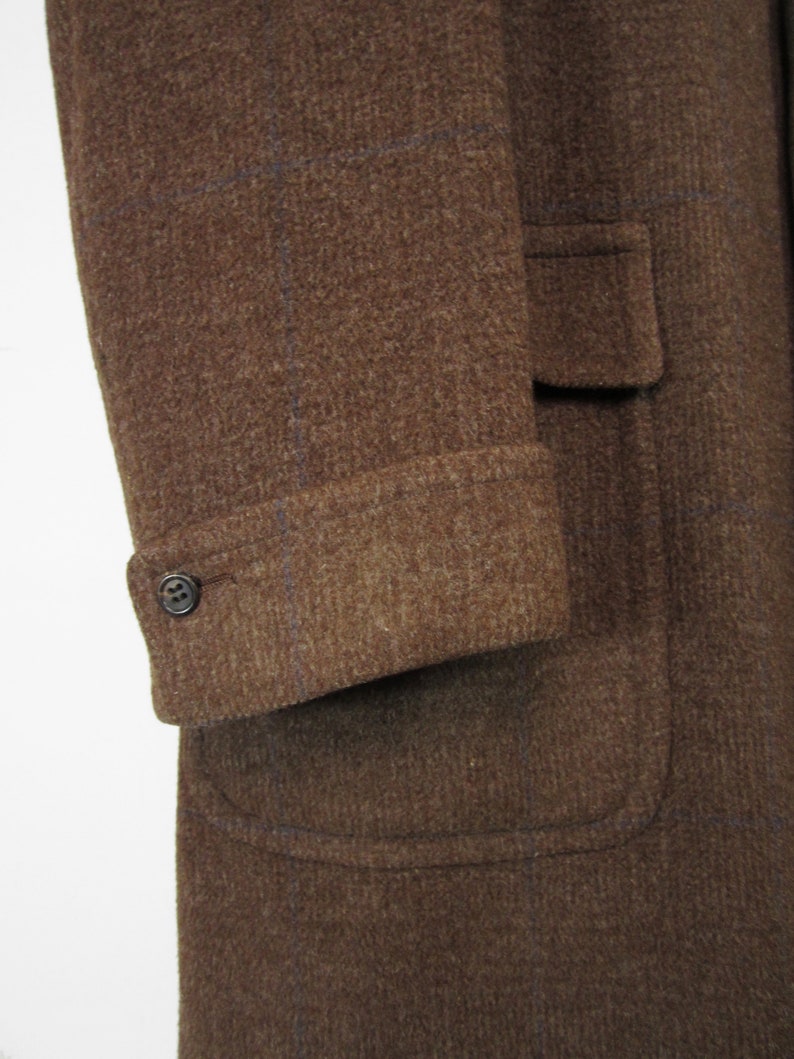 Vintage 30s Storm Guard Overcoat Stroock Brown Wool Coat | Etsy
