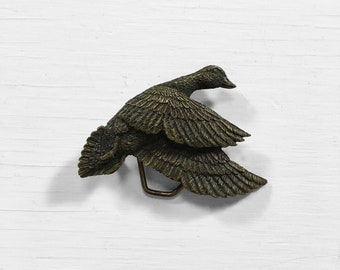 Vintage 70s Duck Belt Buckle