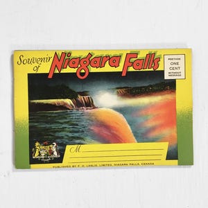 Vintage 50s Niagara Falls Postcards Travel Souvenir Gift