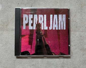 Pearl Jam - Ten - CD Epic Records ZK 47857 - Etsy