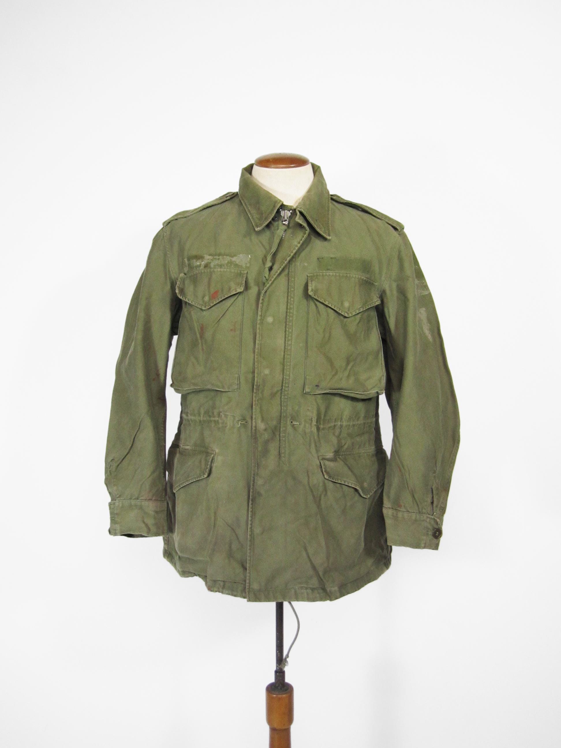 Vintage 1950s M 1951 Us Army Field Jacket - Etsy