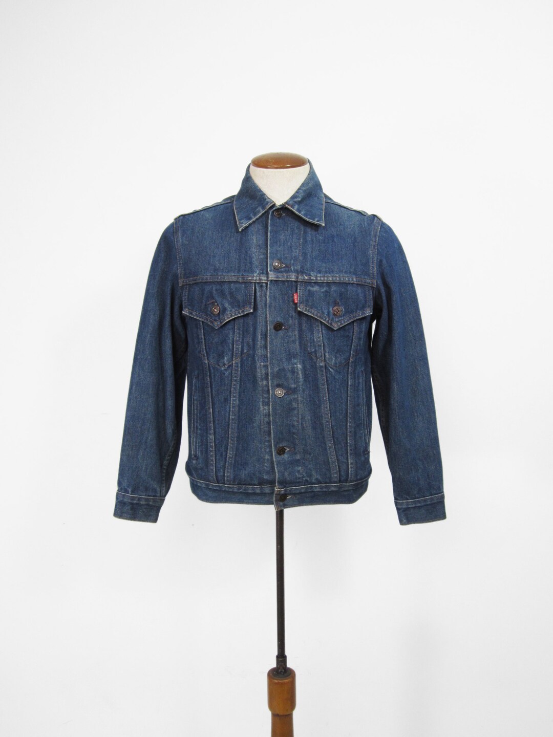 melhem 50’s LEVI'S DENIM RANCH JACKET Vintage 1950's -deadstock- Levi's Denim Family Cropped Pearl