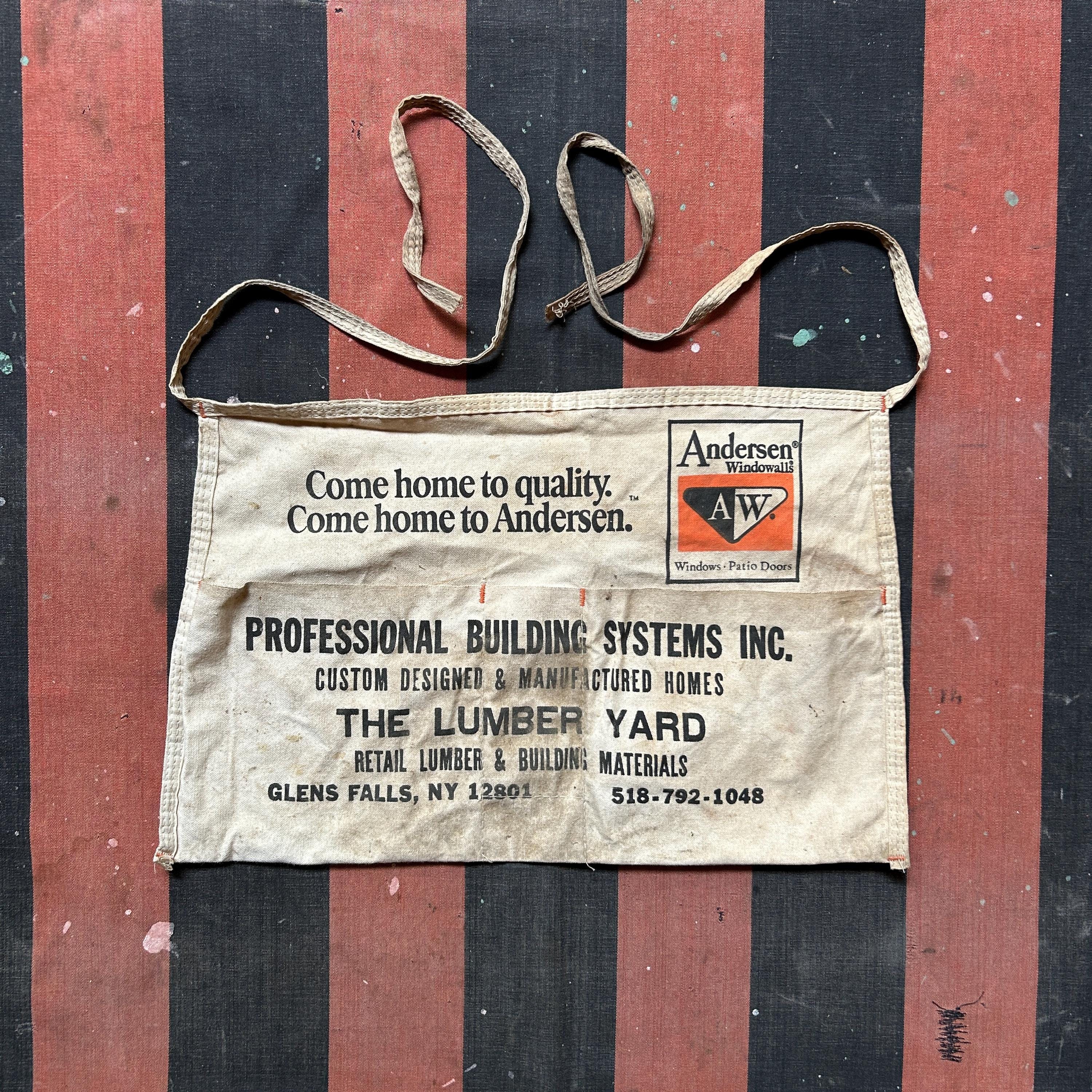Vintage Lumber Yard Apron - Etsy