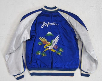 40s 50s Original Vintage Eagle/tiger Japan Souvenir Sukajan