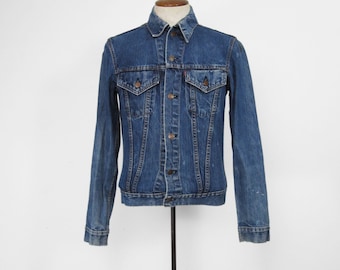 Vintage Big E Levi's Jacket Type III Trucker Faded Denim - Size 36