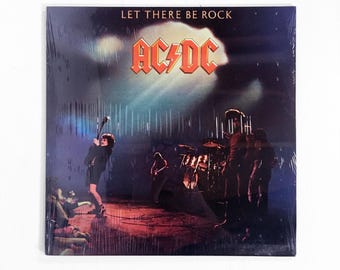 AC/DC Let There Be Rock Vinyl Record LP, 1977 Album - Etsy