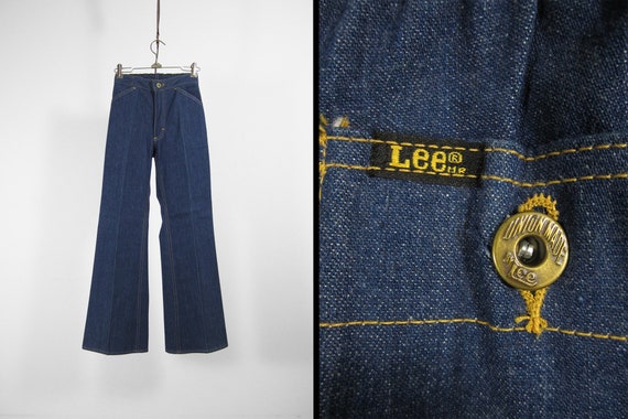 lee bell bottom jeans