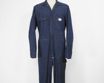 Vintage Coveralls, Big Mac, 1960s Coveralls, Workwear, HBT Denim
