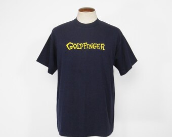 Vintage Goldfinger T-shirt 90s Giant Punk Ska Cotton Tee - XL - Etsy