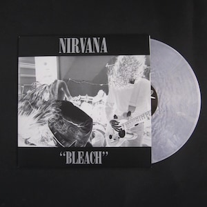Nirvana - Bleach Vinyl LP Moon Grey Limited Edition Remastered Record Album NM