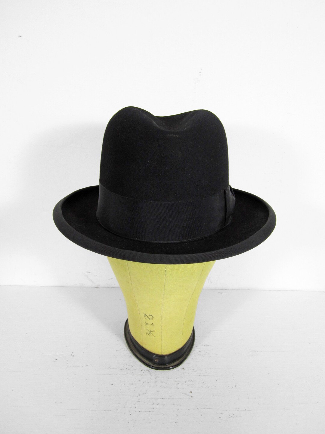 C*~様  De Luxe STETSON ヴィンテージハット Vintage Stetson Royal De Luxe Black Fedora Hat Size 7 | eBay