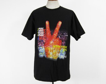 90s PEPSI WOODSTOCK LIVE IT バンドT ヴィンテージ 90s PEPSI WOODSTOCK LIVE IT バンドT ヴィンテージ