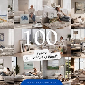 100 kvadratiska rammockuppaket, PSD smarta objekt