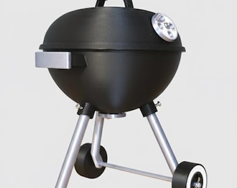 Kettle Grill Replica Desk Toy: Mini Candy Bowl for BBQ Lovers!