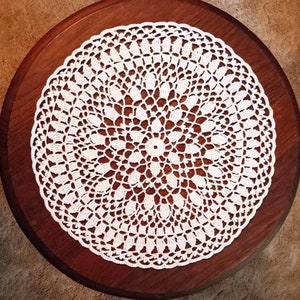 Crocheted White Doily (p41)