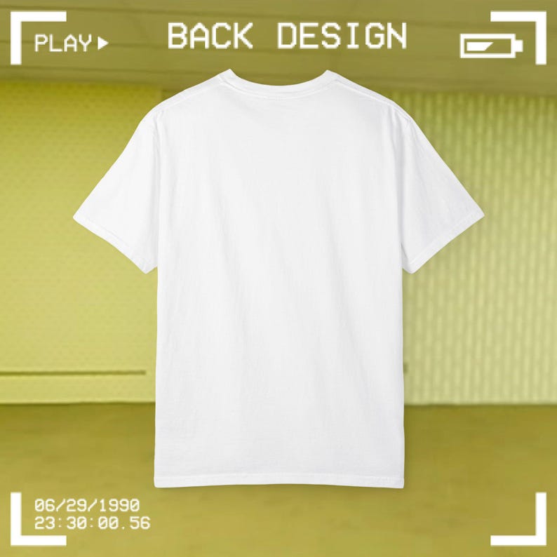 Backrooms Film Graphic T-shirt - Front Design | Horror Film Tee image 2