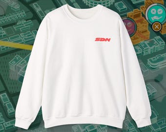 Corner Version - Embroidered Dispatch SDN Superhero Dispatch Network Game Crewneck Sweatshirt