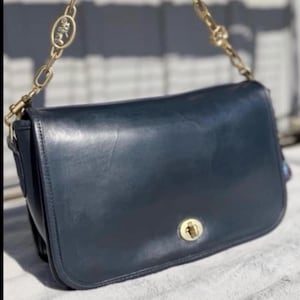Vintage Navy Coach - Etsy