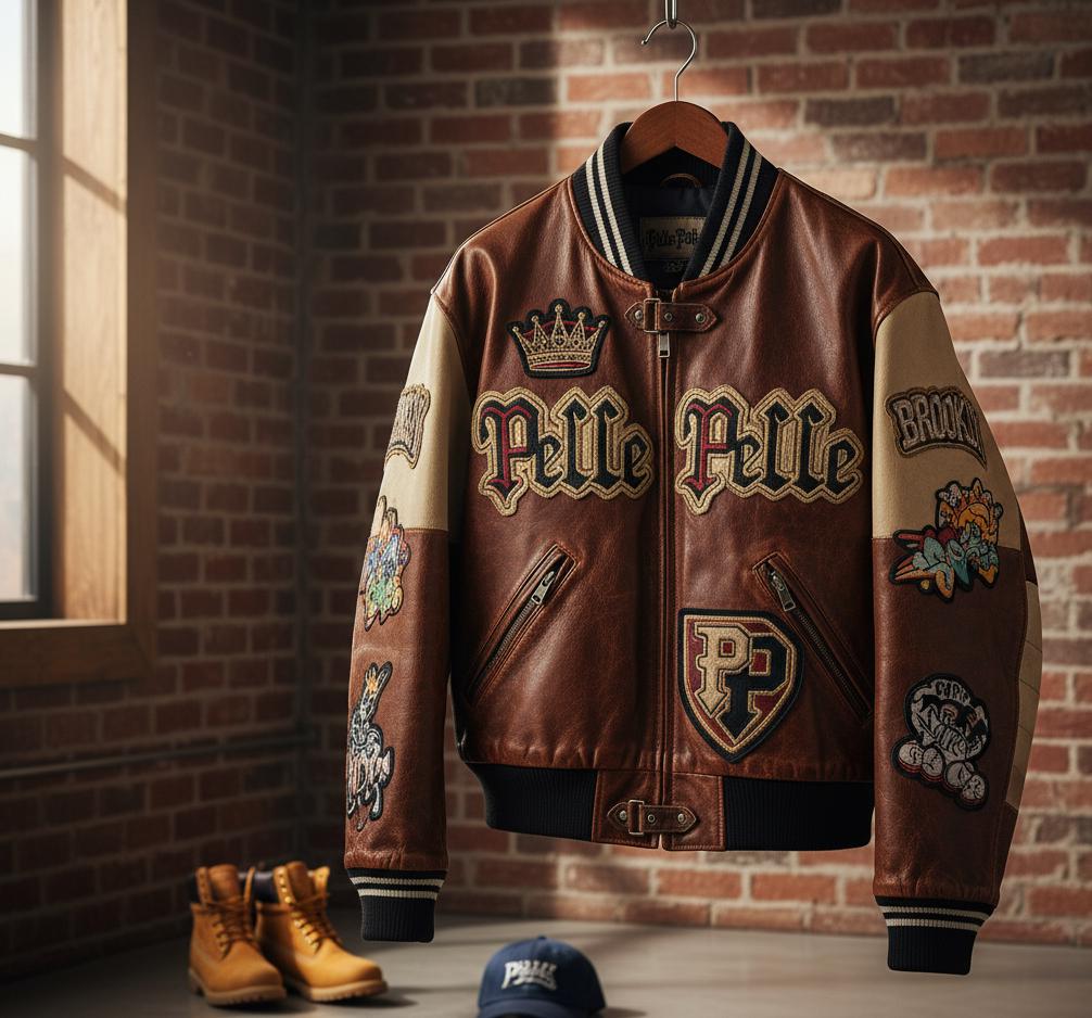 90s Pelle Pelle Jacket - Etsy