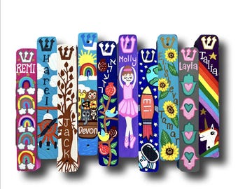 Personalized Children's Mezuzah: Jewish Baby Naming, Bris, Birthday, Mitzvah Gift