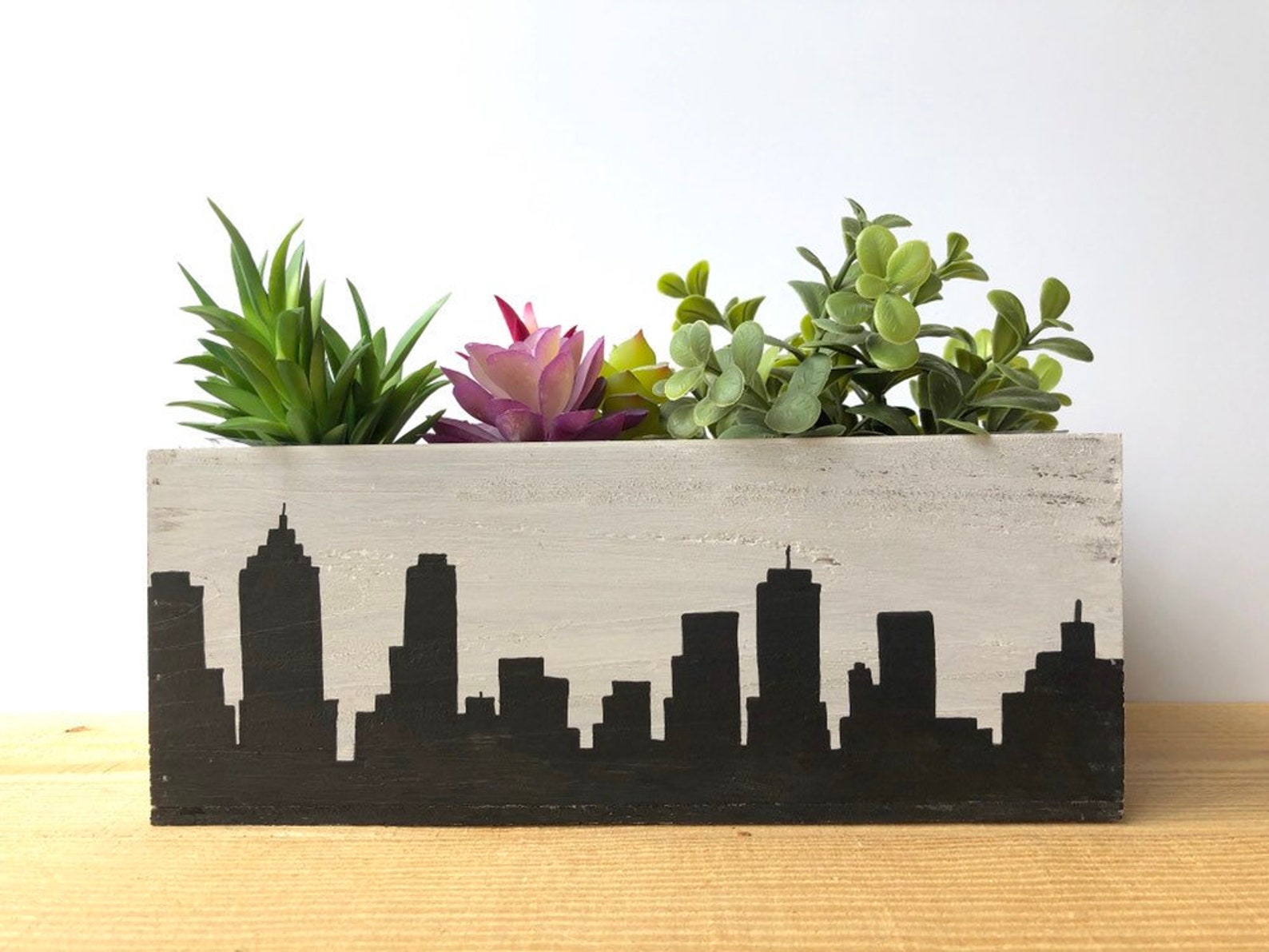 NYC Skyline Decor New York City Succulent Planter New York Etsy
