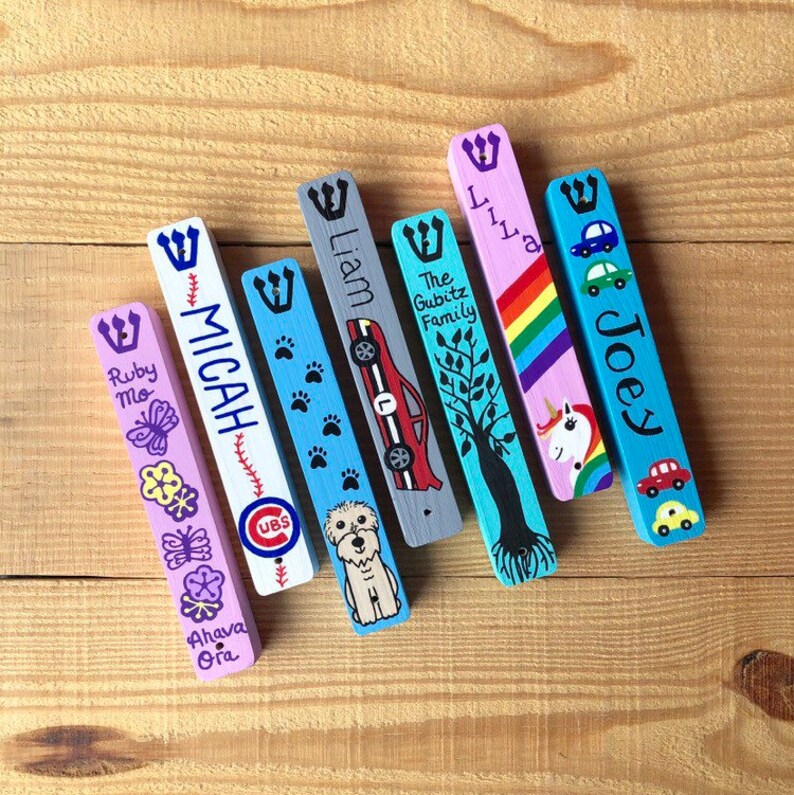 Custom Mezuzah Jewish Gifts Children's Mezuzah Jewish Etsy