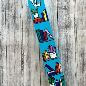 Bookshelf Mezuzah, Hand Painted Scroll Case, Jewish Gift, Housewarming, Guest Room, Baby Naming, Wedding image 7