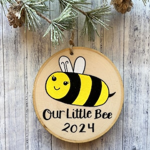 Bumble Bee 2025 Ornament, Baby , Shower Gift, New Parents, Little Bee
