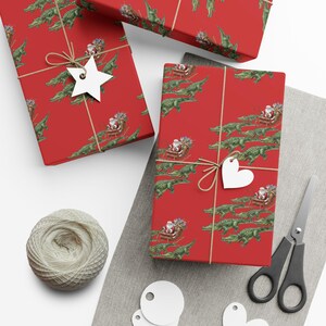 Cajun Santa Alligator Sleigh Wrapping Paper: Louisiana Christmas, Alligator Christmas Wrapping Paper | Funny & Unique Holiday Gift Wrap image 3