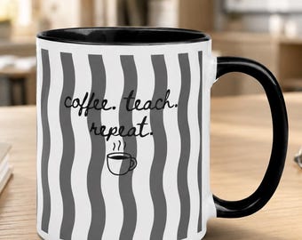 Tazza da caffè per insegnanti, regalo per insegnanti, tazza per la classe.