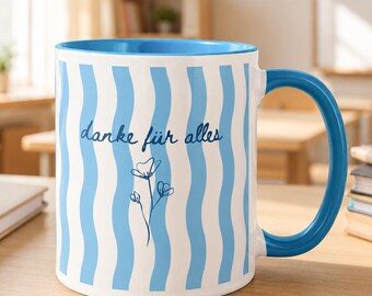 Grazie per tutte le tasche Geschenk Erzieherin Lehrerin Kollegin Abschied Kaffeebecher