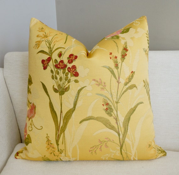 Yellow and online pink pillows