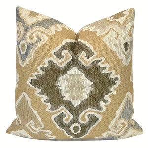 Ikat Pillow Cover: Southwest Desert Aztec Throw Pillow