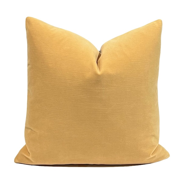 Yellow Velvet Pillows Etsy