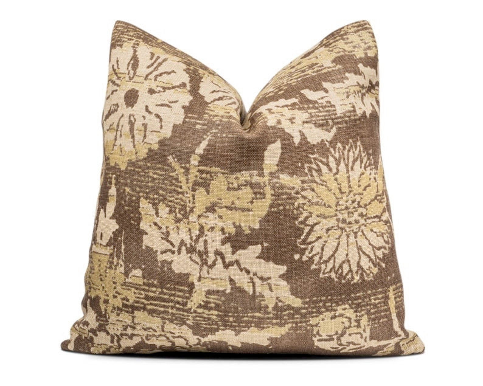 Ralph Lauren Sonoran Saddle Exotic Floral Pillow Cover - Etsy