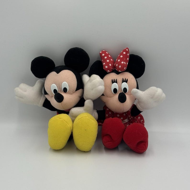 Walt Disney Company Mickey & Minnie Mouse Plush Set zdjęcie 2