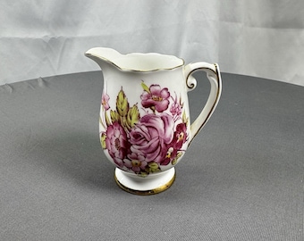 Vintage Roslyn Fine Bone China Sunningdale Creamer Made In England