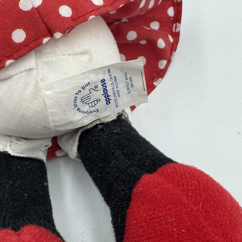 Walt Disney Company Mickey & Minnie Mouse Plush Set zdjęcie 6
